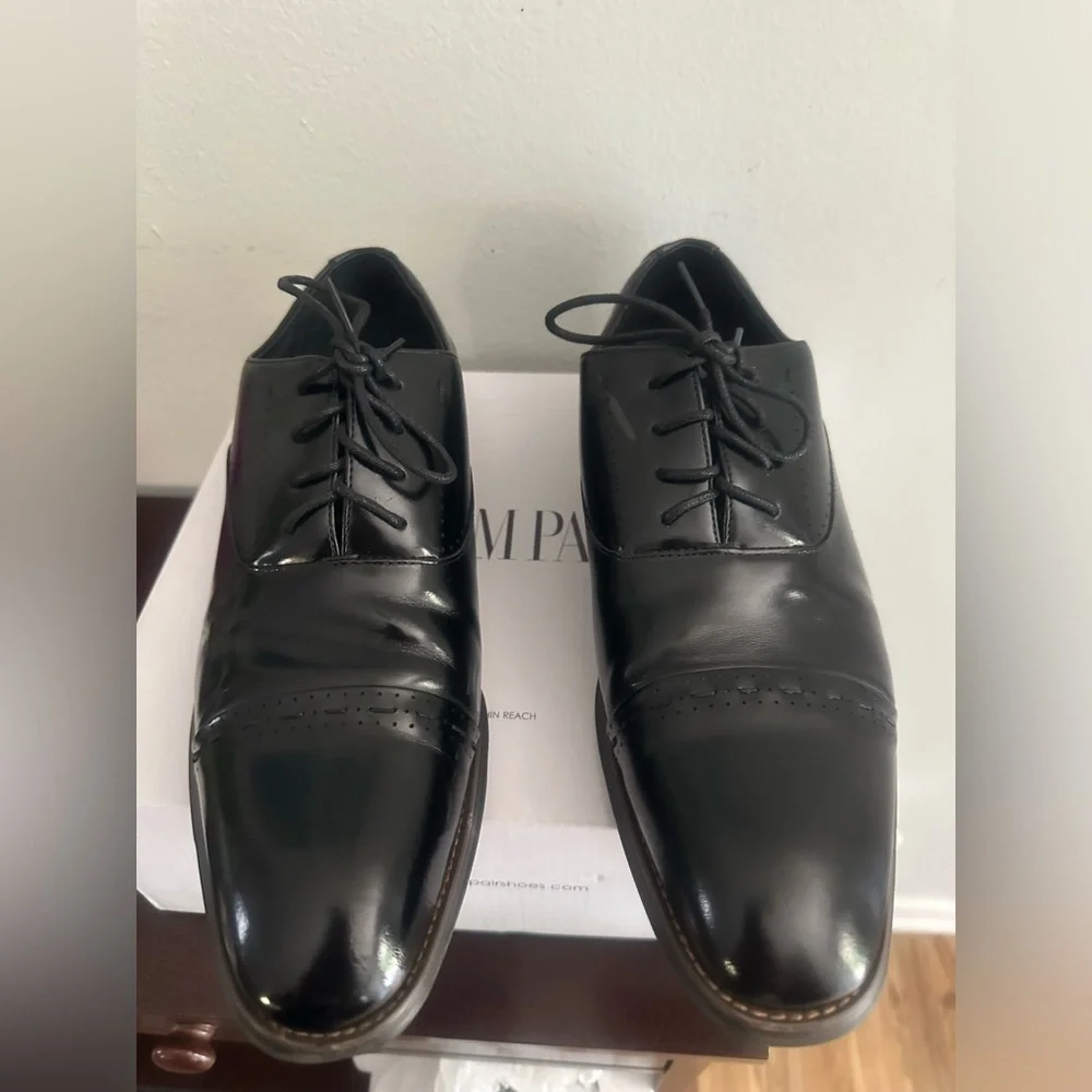 STACY ADAMS Men's Barris Cap-Toe Lace-up Oxford - Size 9 M